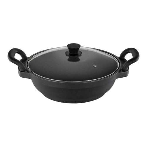 ���ڲ�����32.5cm˫������̿���� lxbf���˱���̿�ʳ������¯ֱ��ú��ȼ����ͨ�������ߵ���������