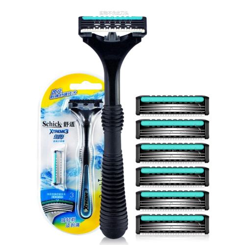 schick�������뵶�ֶ�����Ƥ���������г���3��Ƭ��ͷ�κ�����ʽ ��������¡�������50g