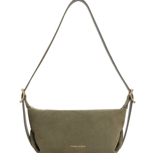 Deep Olive�����ɫ CHARLES&KEITH����Ů��CK2-20271679-1�������浥��Ҹ�°���ͷ��