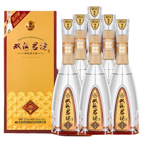 ���Ƴ�ֱӪ��˫���䱦������52�ȣ�500mL+20mL��*6ƿ����Ũ��׾� ˫������52��6ƿ