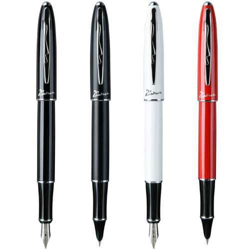 ���� ĥɰ�ڡ���֧װ������īˮ �� ī�� �����⡤ֱ�⡿0.38 mm���ʺ�Сѧ�����ճ���д�� ���ͣ�Aimili ī�� 40֧��Ĭ�Ϻ�ɫ�� �ϼ����ֱ�M06������ҵLOGO����