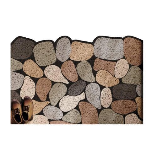 �뻧˿Ȧ�ص�-����ʯǳɫ 45*75cm������������ PVC˿Ȧ�뻧�ŵص������ſ�