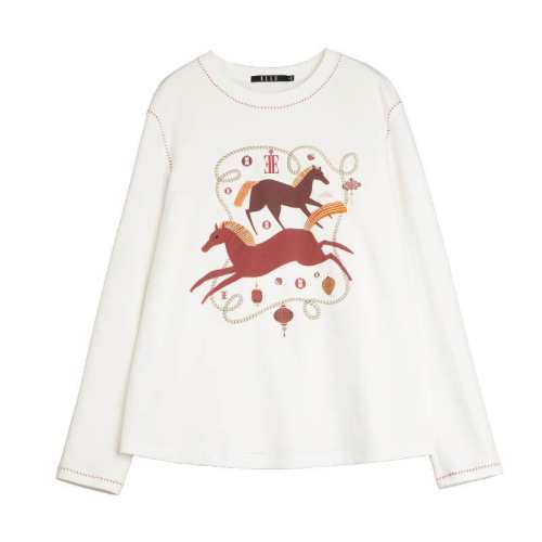 �ۻ��㣺��ɫ S ELLEС��ӡ����֯����T��