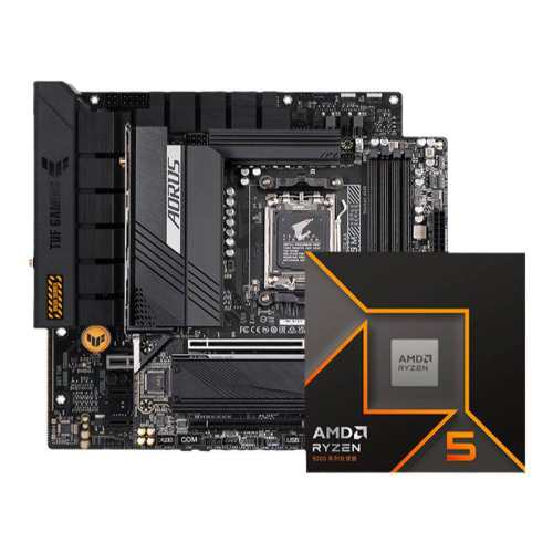 AMD����9000ϵ��R5 9600X������CPU��װ��U��װ��B650����̨ʽ�� AMD AM5 AMD ����5 9600X��װ������ ���� B650M GAMING WIFI��ħӥ