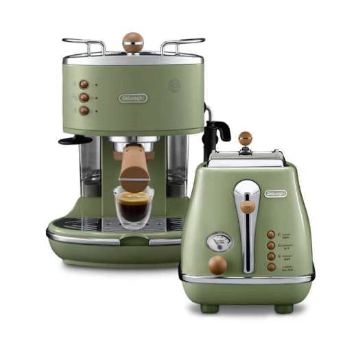 ���ڲ�����(ECO310�����ɫ)*1+(CTO2003�����ɫ)*1 Delonghi/��������ϵ�а��Զ����Ȼ�+�������/��ʿ¯����2����