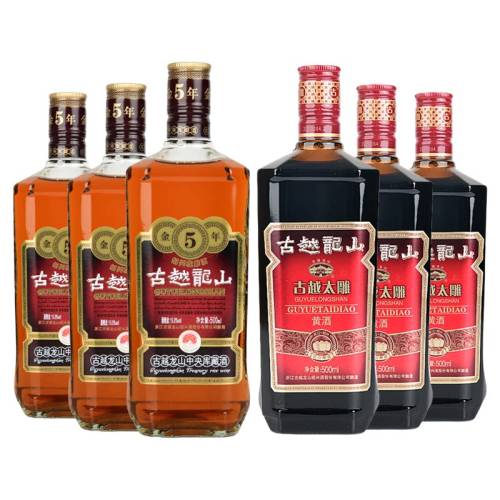 500ml*6ƿ ��Խ��ɽ���˻ƾƻ��������3ƿ+̫������3ƿ���װ 109Ԫ