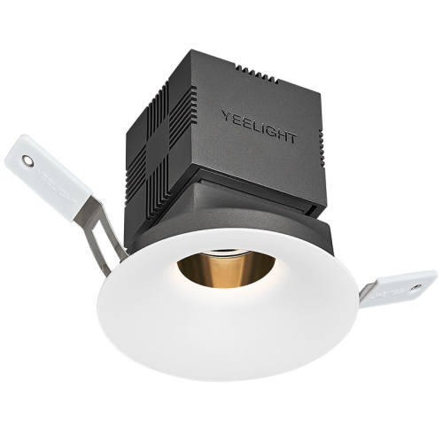 ���ڲ��������ޱ߿�ױ���T4 3.0-����Ͳ�ơ�12W/Ra99/����оƬ/�ѽ����׼�APP�� yeelightȫ�������ܵ���Ͳ���