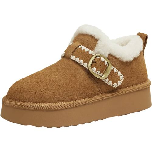 ��ɫ 34 �����������߸��Ų���ЬŮ����ѩ��ѥëëЬ�����¿�BM151DM5