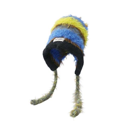 M ����ƿ�ɫ �����Ŀڴ���Ͱ�ײɫ��֯ë��ñ 35Ԫ