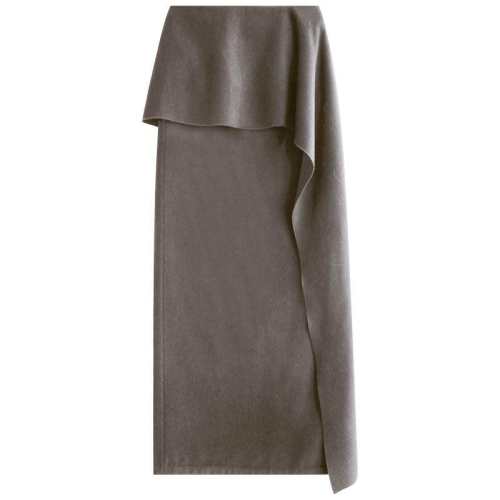 �̲�ɫ����ȹHS3091 S ���Գƺ�Ҷ��ë�ذ���ȹ 714.3Ԫ��3��(��238.1Ԫ/��)