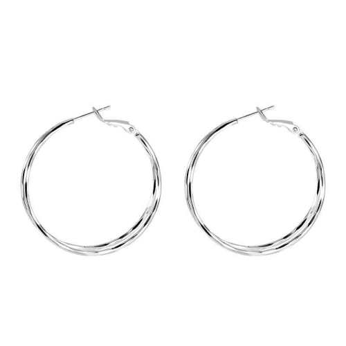 ��ֱ��3cm����ɫ˫���Ȧ(925����) S925����˫��ԲȦ���� 24.6Ԫ(��88VIP 95��)