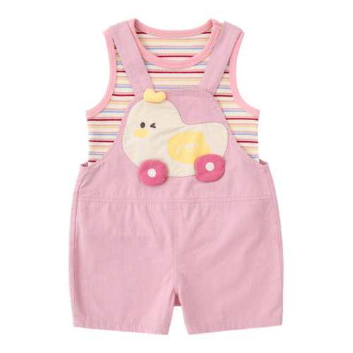 ����ɫ 80cm �ོұ�����װ��ͯ�ļ�������Ůͯ���Ķ̿������׶�ͯͯװ�·��� 85.9Ԫ