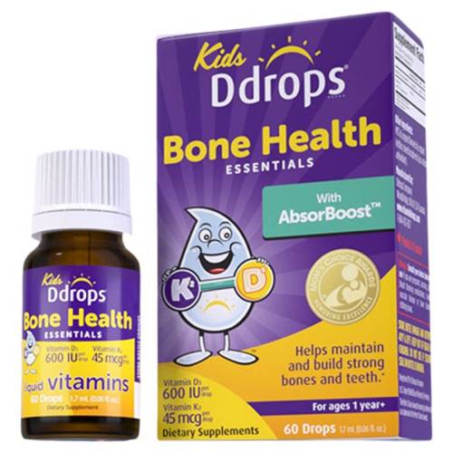 ���ڲ�������1��װ��ά����D3 600iu��K2 45mcg��1��~18�꣩ Ddrops��׿˼��ͯά����D3K2�μ�D3һ�����ϱ�����άD3Ӥ�׶�d3