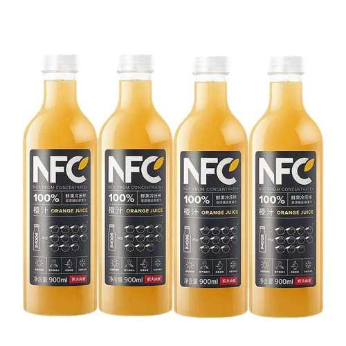 ���³�֭900ml*4ƿ����װ��Ϳ�����-�����-������� ũ��ɽȪNFC����֭900ml��ƿ���� 72Ԫ