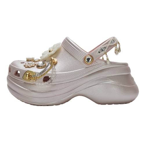 ���ڲ�����211519-6UR/��ͼ�� 36/37 �����crocs��ЬŮЬ���黨С���㶴��Ь�ӻ����װ�ͷ����Ь 519Ԫ