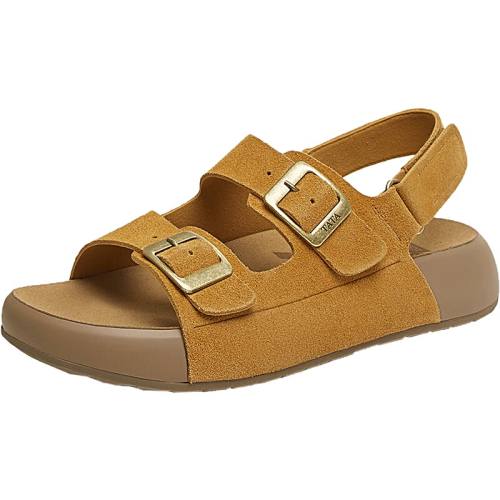 ��ɫ����Ь� 34 TATA������ɫ����ЬŮ���ɳ̲��ЬŮͨ���˶���Ь���¿�4QY04BL5