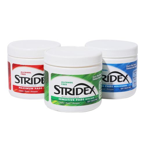 ��ɫ0.5%ˮ���Ậ�����ʺ����֡� stridex���ͷ�۴�ˮ������Ƭ 52.25Ԫ(��88VIP 95��)