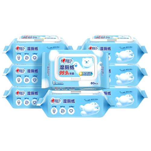 ����ӡʪ��ֽ��ͥʵ��װ80Ƭ8�� 57.5Ԫ