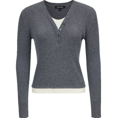 ��ľ��ɫ S Vero Moda��ǳײɫƴ����֯��