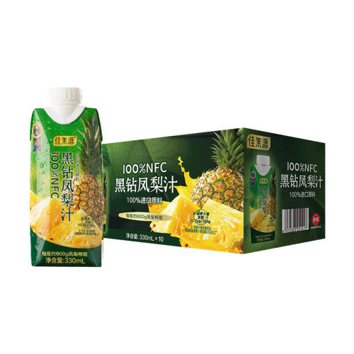 �������֭330ml*10ƿ �ѹ�Դ100%NFC�������֭330ml*10ƿ0֬��Ũ����ԭ��֭������� 97.9Ԫ