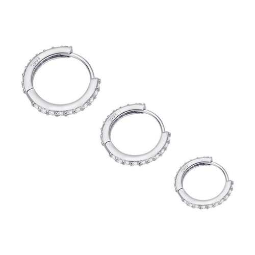 ����ֻ��10mm�ʯ��Ȧ���ʺ϶��ǡ� 925������������ȦŮ 24.51Ԫ(��88VIP 95��)