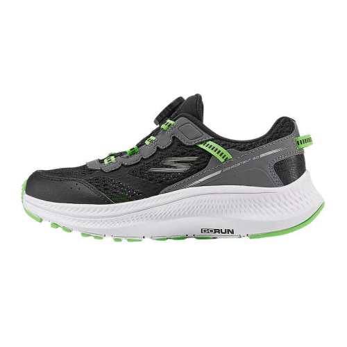 ���ڲ���������ӯ�ص�����ͯ/��ɫ/BLK 27.5�� Skechers˹����������Ь��ͯ��ť�˶�Ь������ͯУ԰͸���˶�Ь289Ԫ