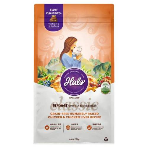 ��è����ζ 350g Halo��Ȼ�⻷������è���������Ӫ���ɳ���θ������è��2.5kg 26.3Ԫ
