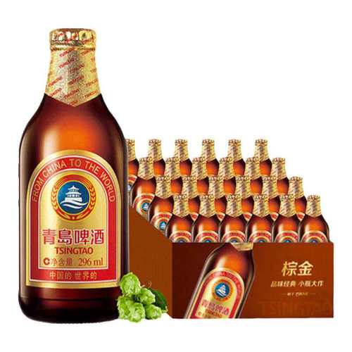 TSINGTAO/�ൺ С�ؽ�ơ ƿװơ�� 296ml 24ƿ 22.9Ԫ