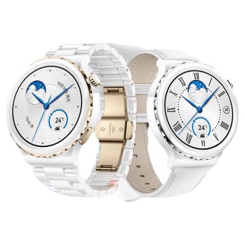 �մɿ��Ϊ�ֱ�WATCH GT3 ProŮ��43mm�մɰ��˶����ܵ绰Ůʿ���ecg�ĵ�ͼ��Ů�������� GT 3 (42mm��ɫ��Ƥ����)-ֱ��������-�걣3���� 709Ԫ