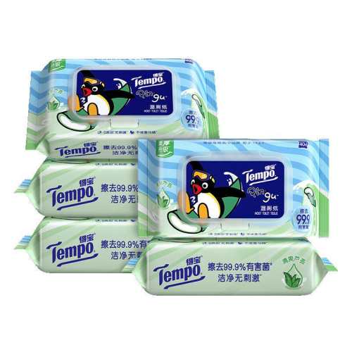 40Ƭ*5����«������ Tempo/�ñ�ʪ��ֽ 44.5Ԫ