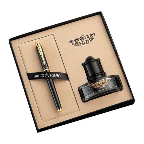 ���� ��ɫ�����ǩ���װ��īˮ 0.5mm���� �ٷ����� Ӣ����ǩ�������ֱ�HERO 300Ԫ��5��(��60Ԫ/��)