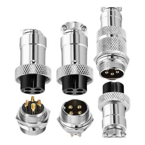 ���ڲ�����GX16-2P���̶�-����������+ĸͷ�� gx12 gx16 gx20���ղ�ͷ���������������źŴ�������������ĸ�Բ� 1.4Ԫ