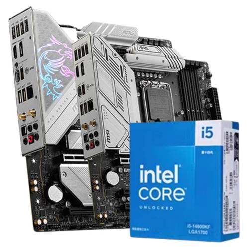 Ӣ�ض����14��i5 14600KF��װ��΢��z790/b760ϵ������cpu��װ ����/other i5 13400EF ɢƬ PRO B760M-E DDR4 1287Ԫ(������)