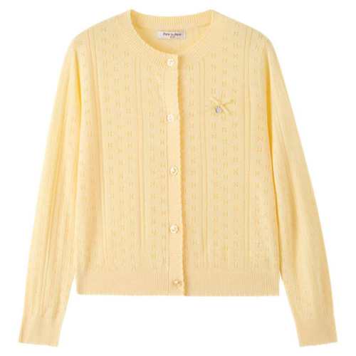 Yellow��ɫ/30 90cm PawinPaw��ͨС��ͯװ26�괺�ļ��¿�ŮͯŮ����ë����֯�������� 189Ԫ