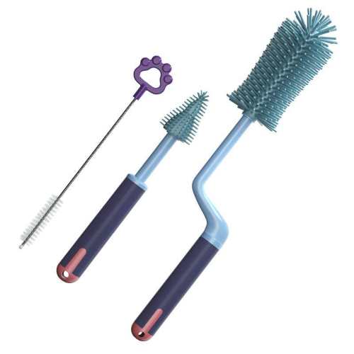 ����ܰ��2���ס�����ˢ+����ˢ����ɫ�� Ӥ����ת������װ�轺��ƿˢ 8.9Ԫ