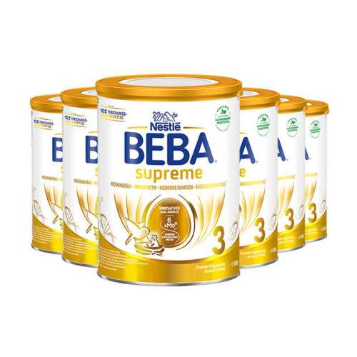 (����Ӫ���¹�ȸ��BEBA����SUPREME����HMO�߶�Ӥ�׶��̷�3��830g)*6 �¹�ȸ��BEBA��������HMO�߶� 1548.12Ԫ(��88VIP 95��)