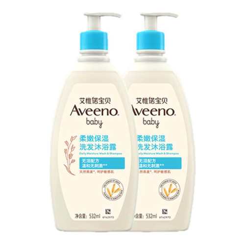 [�º����]ϴ����ԡ¶354ml*2 0ml aveeno��ΩŵӤ���������ϴ��ˮ 64Ԫ