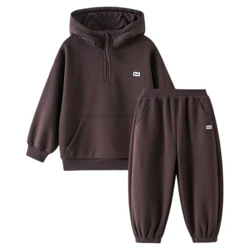 ���ڲ������ҿ�ɫ 110cm ��ͯ������װ2026��װ�¿��ﶬ���ͯ�к��Ӻ���ñ���³��������� 125.9Ԫ