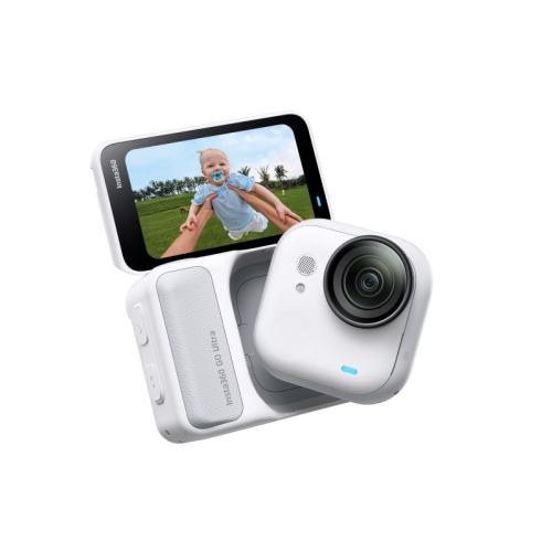 ӰʯInsta360 GO Ultra �콢Ӱ��ڴ�Ĵָ���4K�˶���������vlog ���ٷ�������׼��װ ���׺ڣ��޿��� 2298Ԫ