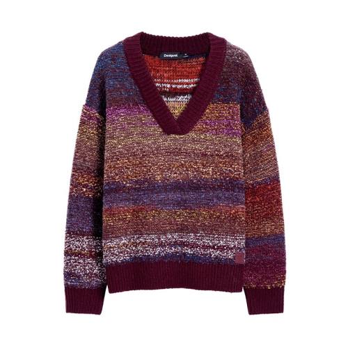 ��ɫ M ����ů��ë��ġ�Desigual��ɫ��Ⱦ����ײɫŮʿ��֯�� 475.6Ԫ��2��(��237.8Ԫ/��)