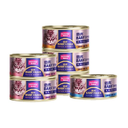 BARF�ǻ������������䷽��ͷ100g 6�� �󸻵���ʳʪ��è��ͷ 62Ԫ