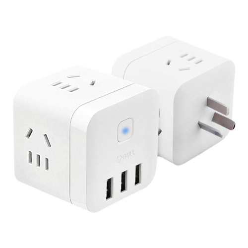 ����ɫ���ߡ�����USB+2������ ��ţ��ڳ��๦��USBħ������ 22.95Ԫ