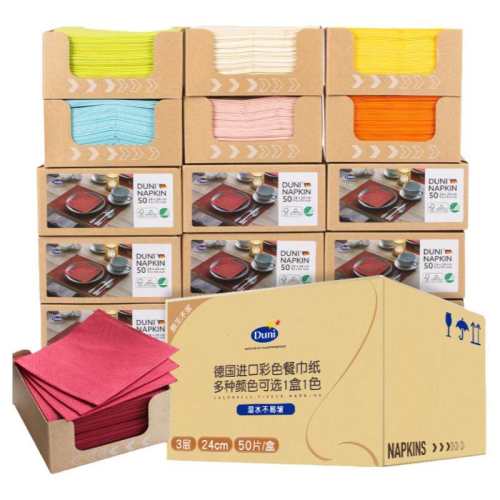 50�� ����/��ɫ/24*24cm/60��/�� ɫ��ֽ���¹�ԭװ����Duni50/�� 19.8Ԫ