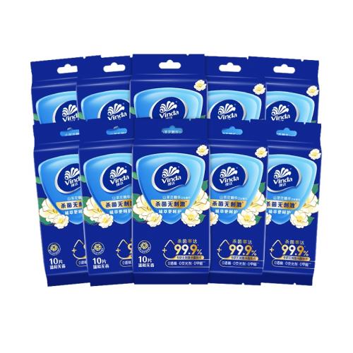 10Ƭ ά���Яʪ��100Ƭ����ʪ��ֽ 3.01Ԫ