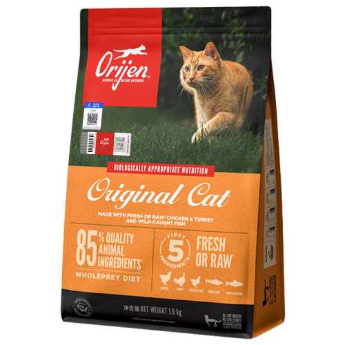 ��������ת���ڲ���213Ԫ��ԭζ��è��1.8kg��26/6�� 1kg ��������Orijen�����������������ȫ���޹ȳ���è����è��5.4kg 237Ԫ