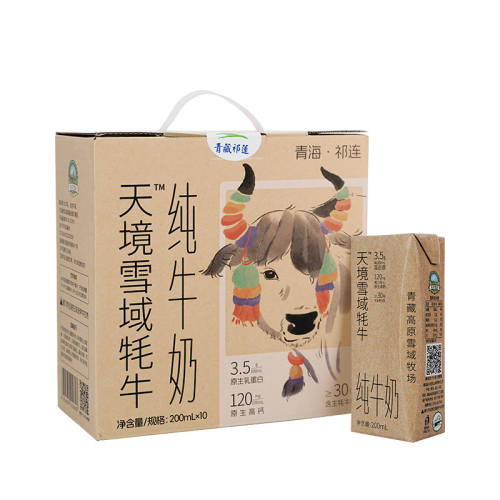 ���ຣ��ѩ���쾳Ӫ��Ʒ������ɽ��ţ��200ml*֧ ��30%����ţ�� ��200ml*3֧����װ�� 60.6Ԫ��4��(��15.15Ԫ/��)