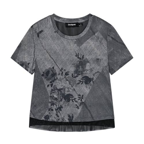 �ڵ�ӡ��-T�� S Desigualõ���ţ��ӡ��˫��ƴ����������ŮʿT�� 573.45Ԫ��3��(��191.15Ԫ/��)