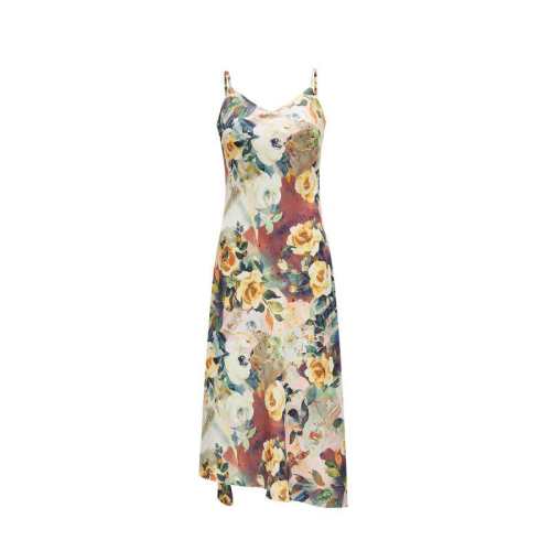 E14��ľɫ S tq�����Vero Moda����ȹŮ�ﶬV��A��ӡ���ȼٷ������ȹ 562.95Ԫ��3��(��187.65Ԫ/��)