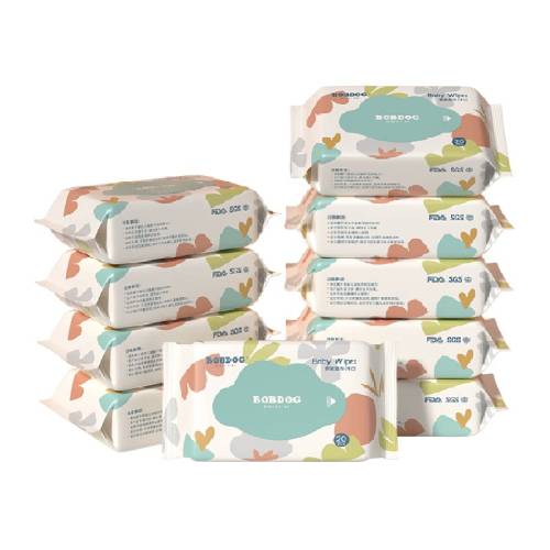 �Ͳ���/BOBDOG Ӥ�׶����װ�Ӻ�ʪ�� 20�� 10�� 19.9Ԫ