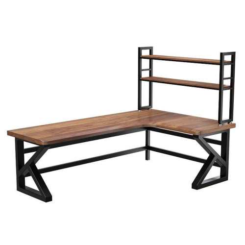 �ۻ��㣺?δ��ϵ�ͷ���ע��Ĭ�Ͽ�ʽ 140x100x75cm ����ʵľת�ǵ�����˫�˹���̨�칫����������ѧϰ��̨ʽ�羺���� 1205.9Ԫ(������)